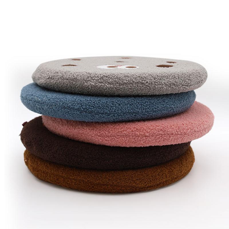 Подушка для сиденья из мультяшного печенья с эффектом памяти, медленный отскок, удобная нижняя подушка, противоскользящая, утолщенная, для домашнего стула