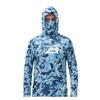 PELAGIC Маска-воротник Уличный рыболовный костюм Худи Легкая защита от солнца Ледяной шелк Длинный рукав Luya