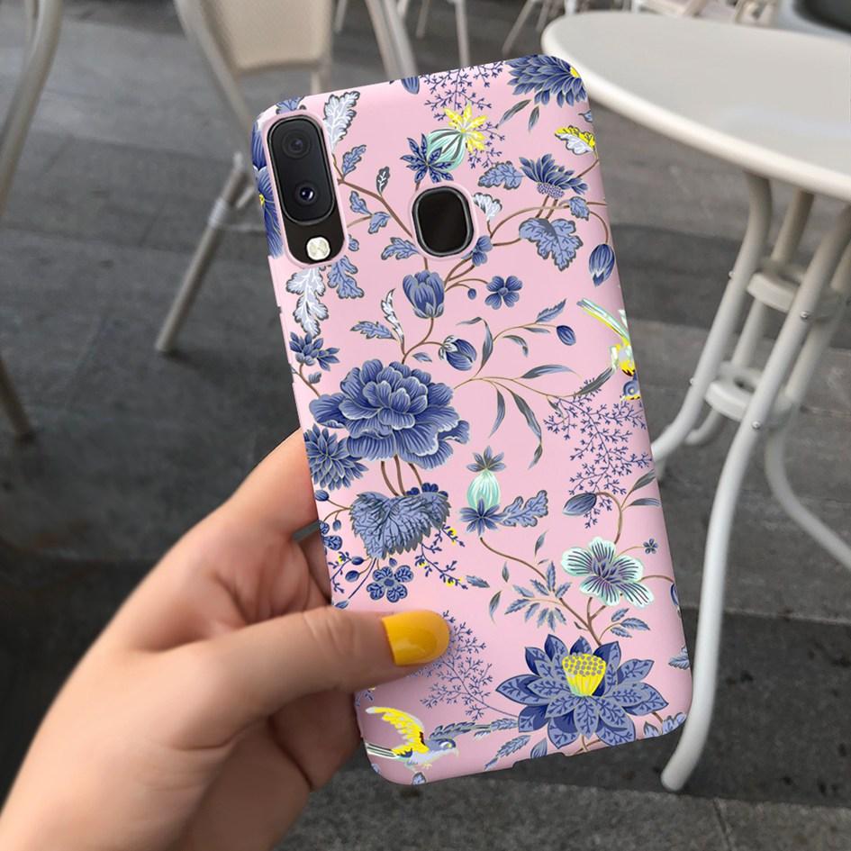 Красочный чехол с цветами для Samsung Galaxy A20 A20S A20E Чехлы Силиконовая задняя крышка Мягкие Fundas для Samsung A20 S A207F A 20 E Coque