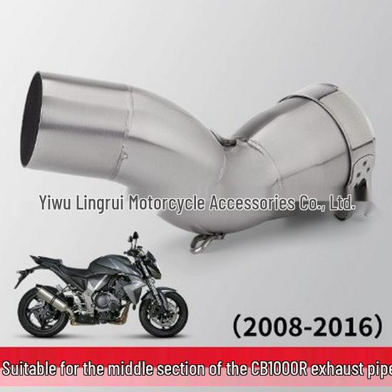 Выхлопной комплект из нержавеющей стали для CB1000R (2008-2016) - Прямая установка средней и задней части