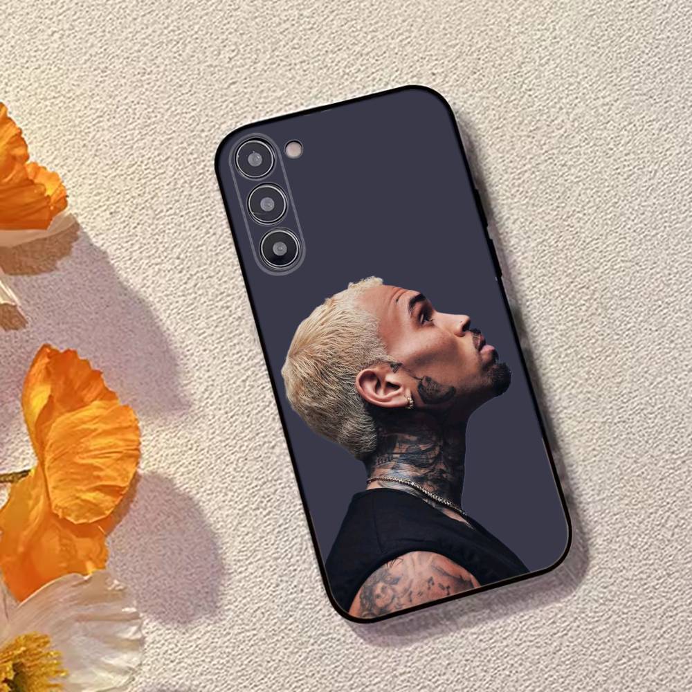Чехол для телефона R&B-исполнителя C-Chris Brown для Samsung Galaxy A73, A72, A71, A70, A53, A52, A51, Другие, Мягкий Черный Чехол
