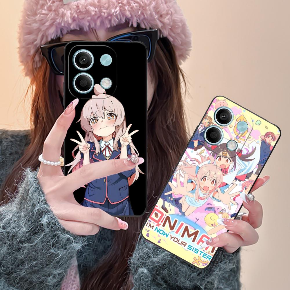 Чехол для телефона Аниме Махиро Ояма Onimai для Xiaomi Redmi Note 14 13 12 11 S Pro Plus 4G 5G Цветной Печатный Чехол Красивый Чехол