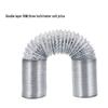 DeZhuGongPin 3-дюймовый двухслойный выхлопной воздуховод из алюминиевой фольги