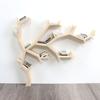 1/12 Dollhouse Simulation Bookshelf Floor Rack Tree Shaped Display Stand Dollhouse Miniature Furniture Decor Accessories