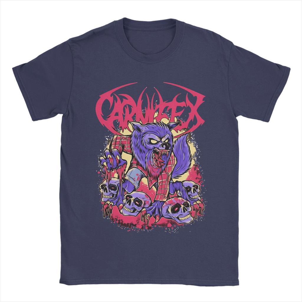 Unisexs TShirts Carnifex Band Rock Metal Carnifex Gift Music Fans Vintage Cotton Tee Shirt Short Sleeve T Shirts O Neck Clothes