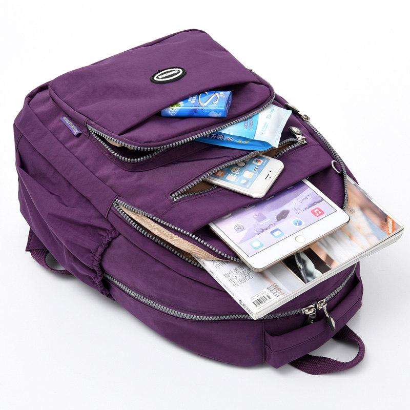 Новинка 2023 года, водонепроницаемый нейлоновый рюкзак, женский рюкзак большой вместимости, дорожная сумка для отдыха, рюкзак для ноутбука, школьная сумка для девочек, Mochila Sac