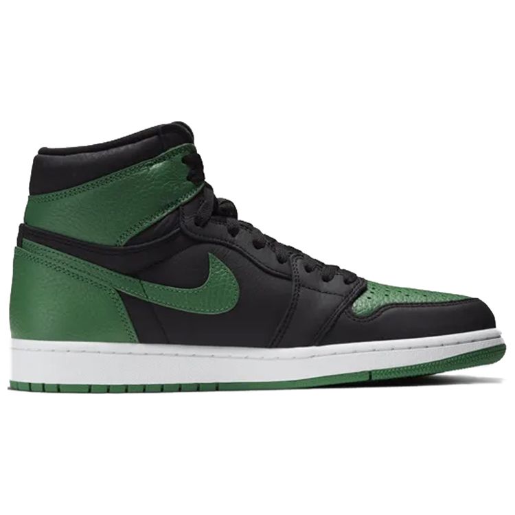 Мужские кроссовки Air Jordan 1 Retro High OG Pine Green 2.0 Black White-Gym-Red-Pine-Green 555088-030