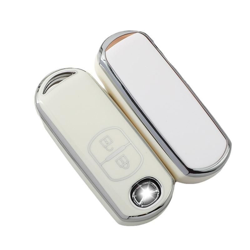 Чехол для ключа с 2 кнопками Mazda Axela для CX-4, CX-30, Mazda 6 Atenza, Mazda 3, Xingcheng, Ruiyi