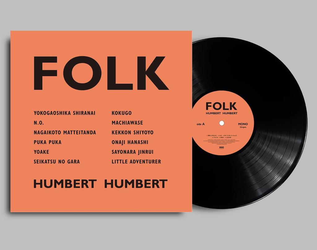 Виниловая пластинка HUMBERT HUMBERT FOLK DDJB94038 SPACE SHOWER MU 2026 Япония Японский PopRock