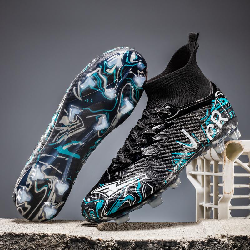 Новые профессиональные унисекс футбольные бутсы Нескользящие футбольные кроссовки для улицы Дропшиппинг Футзал Матч Тренировка Спорт Спортивные кроссовки