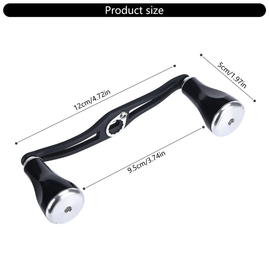 Aluminum Alloy Fishing Reels Handle Baitcasting Trolling Reels Rocker Light Weight Fishing Reels Replacement Part