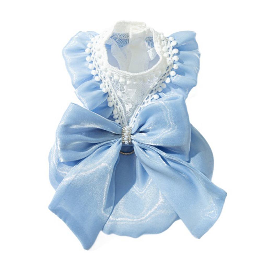 Очаровательная юбка принцессы для щенка, удобный бант для собаки, юбка принцессы, роскошная юбка для кошки, вечеринка