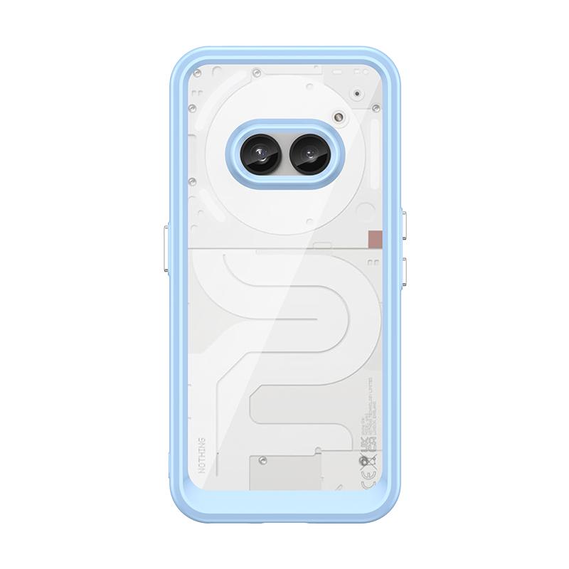 Для Nothing Phone 2a Чехол Nothing Phone 2a Чехол Coque Funda Жесткий полупрозрачный мягкий каркас Ударопрочный прозрачный чехол Nothing Phone 2a