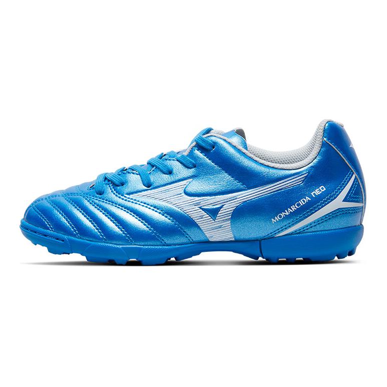 Mizuno Monarcida Neo III Select Jr Comfortable Non-Slip Low-Top Kids Soccer Shoes Blue Kids Soccer Shoes P1GE242527