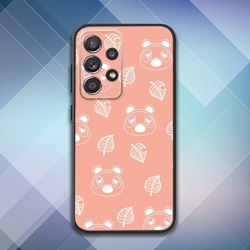 Игровой чехол для телефона Animals Game C-Crossing для Samsung S25, S24, S21, S22, S23, S30, Ultra, S20, Plus, Fe, Lite, Note, 10, 9, 5G Черная крышка
