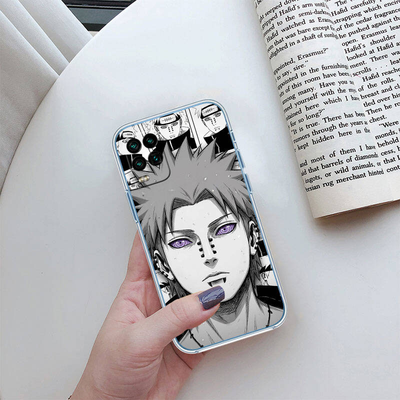 Чехол для телефона MH5 Pain Akatsuki NARUTO для Motorola G34 G32 G31 G14 G15 G84 G62 E32 G24 G72 G71 G73 G85 G200 G60 G52 G51 G50 G42 G41 G32 G30