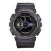 Casio Серия GA-110 200 метров водонепроницаемые Кварцевые часы с полимерным ремешком мужские черный циферблат GA110-1B