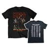 Футболка Kiss End Of The Road World Tour Рок-группа Новая Черная Официальная