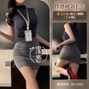 Sexy underwear Sexy female secretary hip skirt Uniform suit Stewardess Professional nightclub Cosplay free