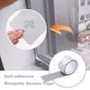 Self-adhesive Mosquito Screen  Tape,DIY Mosquito Screen Net And  Screen