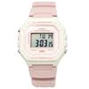 Casio CASIO Стандартные цифровые часы W-218HC-4A2V Унисекс Дешевые Casio Розовый Бежевый Импорт
