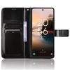 TCL 40 NxtPaper Flip Case, Crazy Horse Wallet, Black