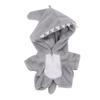 E-waiz Plush Clothes 10cm Shark Monster Jumpsuit Coverall Dress Up Cotton Doll Accessories (Shark)