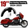 Железный Мотоцикл 19'' Ярко-Черный Переднее Крыло Грязезащита Для Harley Touring Road Glide Street Glide CVO 2025 2025 2025