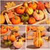 Realistic Faux Decoration DIY Craft Simulation Props Halloween Artificial Pumpkin Fake Vegetable