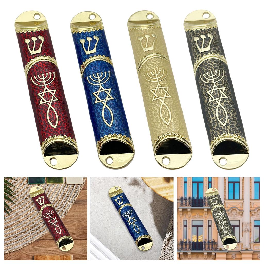 10.6cm Door Mezuzah Case Front Door Decoration for Wedding Decor Sturdy