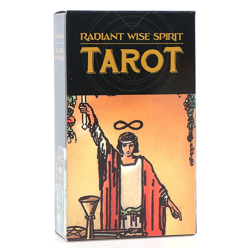 Сияющий Мудрый Дух Карты Таро Английская Настольная Игра Гадание Предсказывает Игры