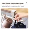 Iron Schoolbag Hook Hanging Desk Side Hook Modern Desk Bag Hook  Office Desktop