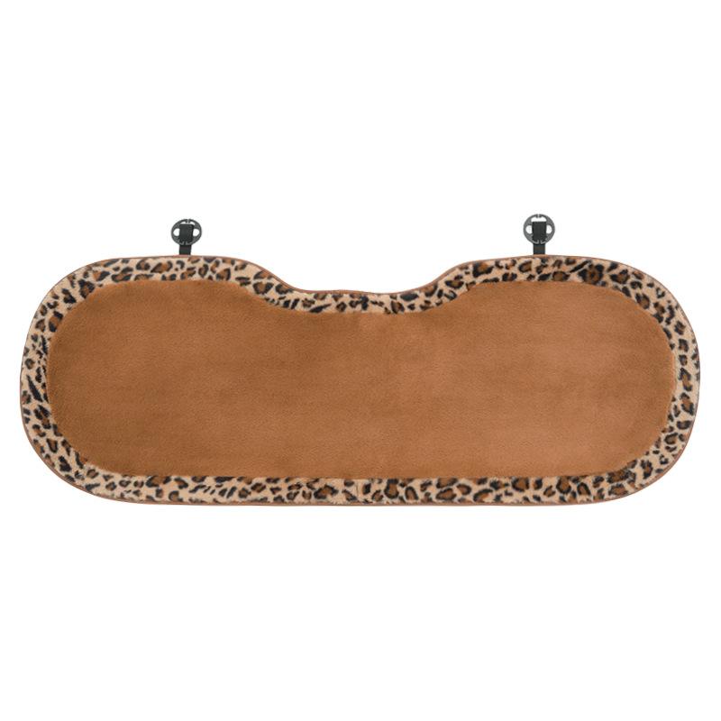Flower Car Seat Decoration Comfortable Plush Seat Cushion  Lumbar Support