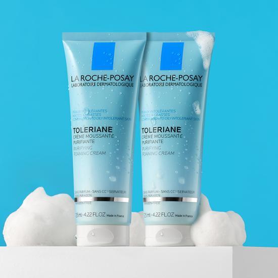 La Roche-Posay Tolerien Очищающая пенка Double Special