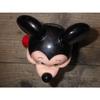 Used 70SMickey MouseCoin bank1VintagePiggy bankSoft vinylDoll