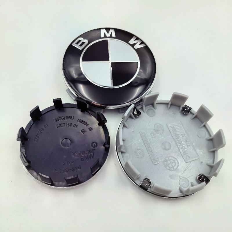 BMW Колпачки ступицы колеса 56/68 мм Совместимы с E46 E39 E60 E90 E53 E36 E30 E87 F10 F20 F30 X1 X3 X5 X6 X7 Автоаксессуары