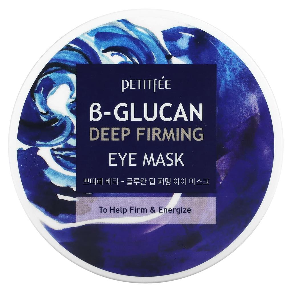 Beta Glucan Deep Firming Eye Mask, 60 Pieces (70G)