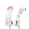 Soft And Durable Golf Head Cover Sakura Pattern Wood Headcover Golf Club Protector  Driver Fairway