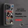 Милый Мультяшный Чехол Pingus для iPhone 17 16 15 14 13 12 11 Air Pro Max Mini XR XS X 7 8 6 6s Plus Матовый Магнитный Задний Чехол