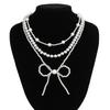 Heart Butterfly Sunflower Necklace Charm Bowknot Pendant Choker  Friends