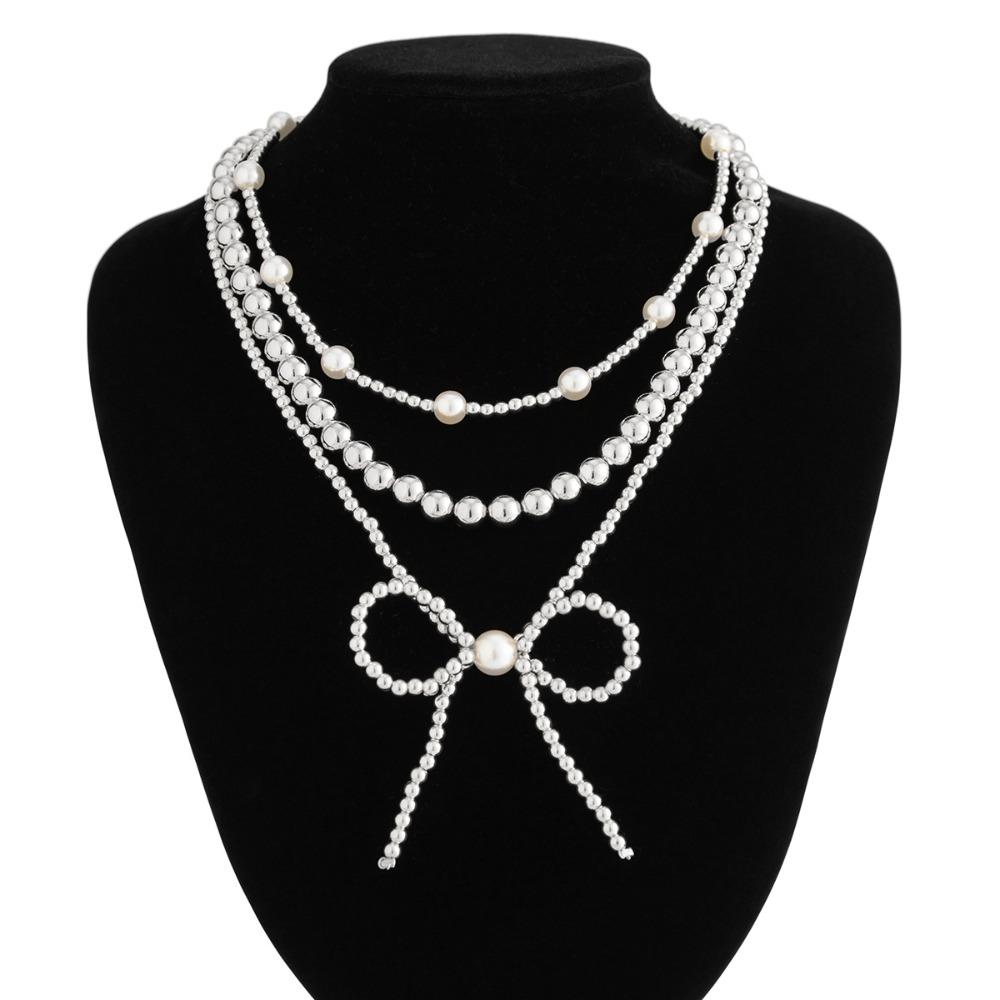Heart Butterfly Sunflower Necklace Charm Bowknot Pendant Choker Friends