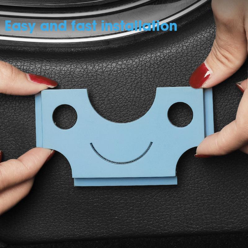 Car Multifunctional Card Holder Adhesive Car Business Card Holder Ticket Holder ID Paper Storage Organizer
