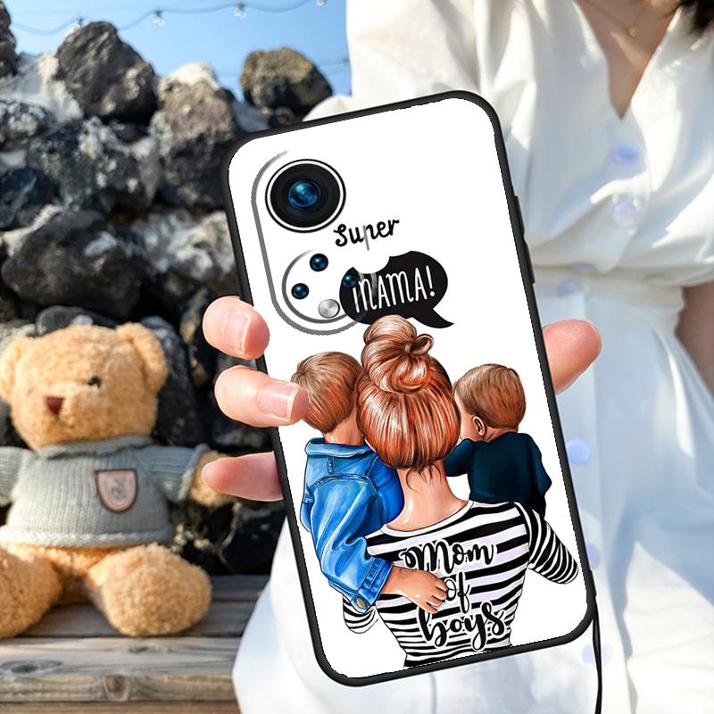 Модный чехол Super Mom для Honor Magic 6 Pro 90 70 50 Magic 5 Lite X6 X7 X8 X9 X6a X7a X8a X9a X8b X9b Чехол