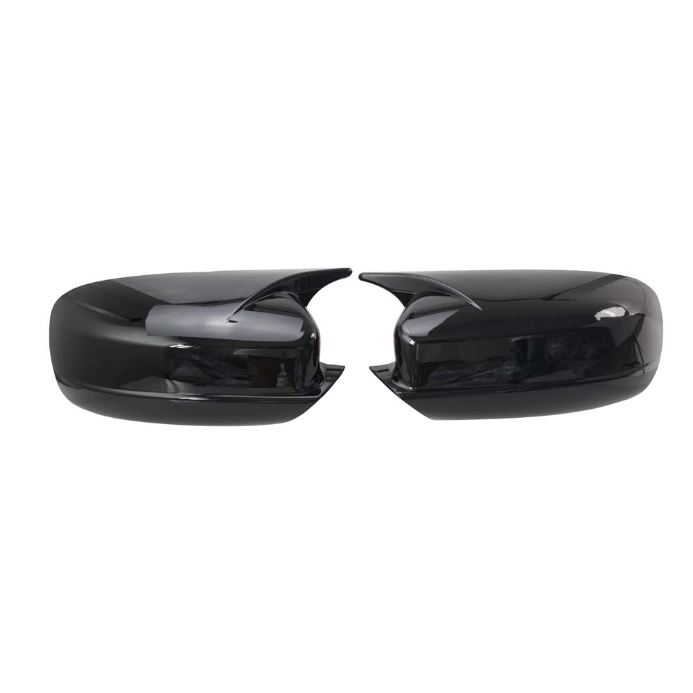 For Dodge Charger 2011-2025 Car Rearview Side Mirror Cover Wing Cap Exterior Sticker Door Horn Rear View Case Trim Carbon Fiber