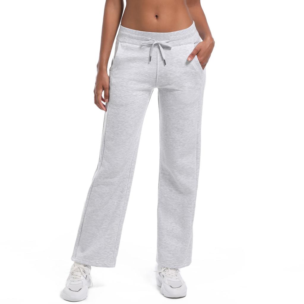 Модные повседневные удобные универсальные утепленные свободные спортивные штаны с завязками по бокам и драпировкой, широкие штаны для фитнеса и йоги для женщин