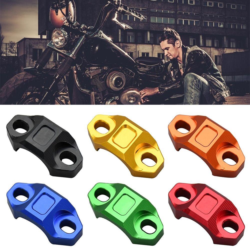 CNC Motorcycle Handlebar Clamp Cover Modification Accessories for Honda/Yamaha/Kawasaki/Suzuki