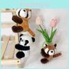 Raccoon Panda Plush Toy Clips Room Decoration Animal Stuffed Doll Kids Gift
