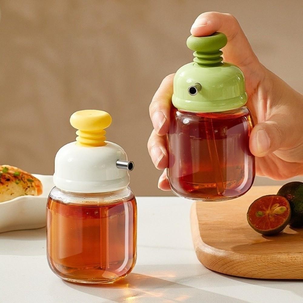 100ml Seasoning Bottle Quantify Seasoning Dispenser Kitchen Seasoning Glass Oil Bottle Soy Sauce