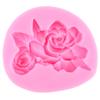 Силиконовая форма с цветком розы, свадебная помадка, инструменты для украшения торта, топпер для кексов, сделай сам, формы для конфет, шоколада и мастики