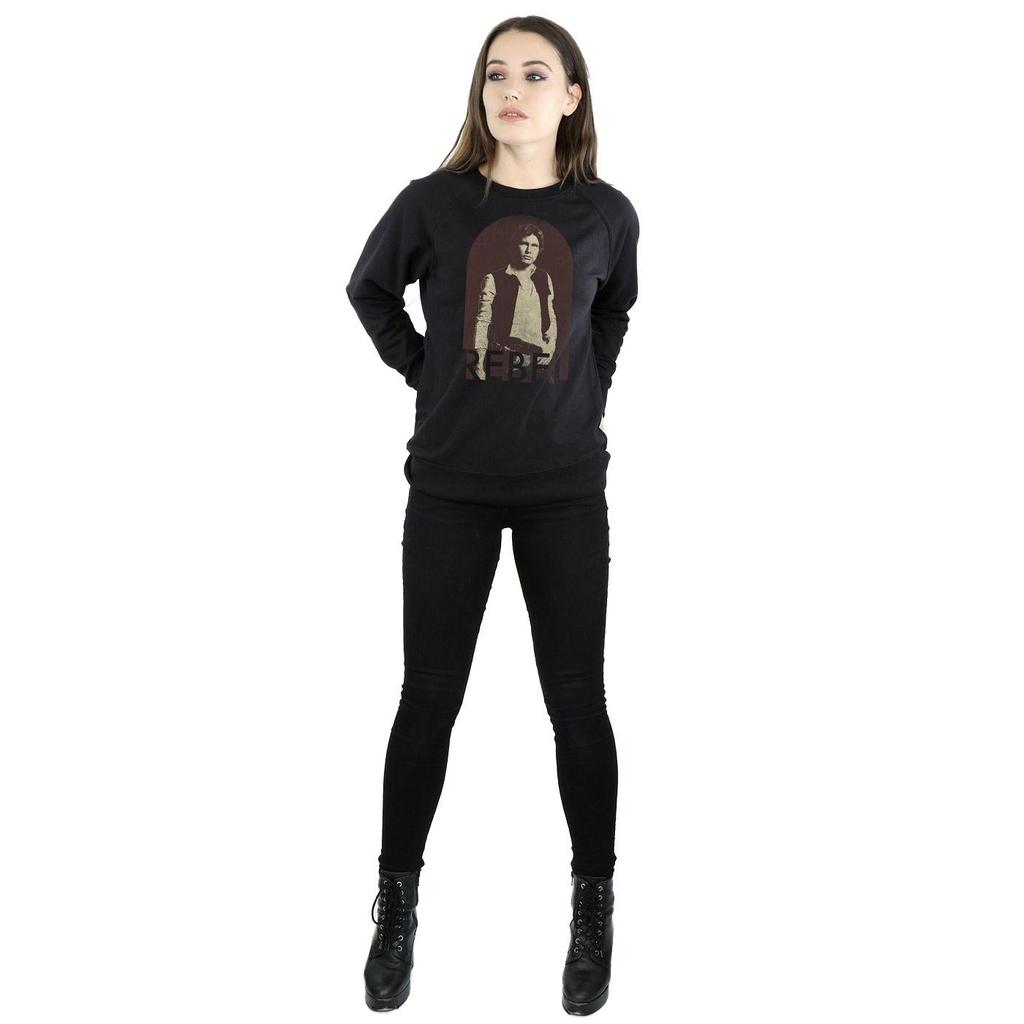 Star Wars Womens/Ladies Han Solo Rebel Sweatshirt